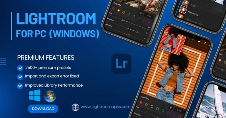Download Lightroom APP For PC (Windows) Latest Version 2024 [Free]