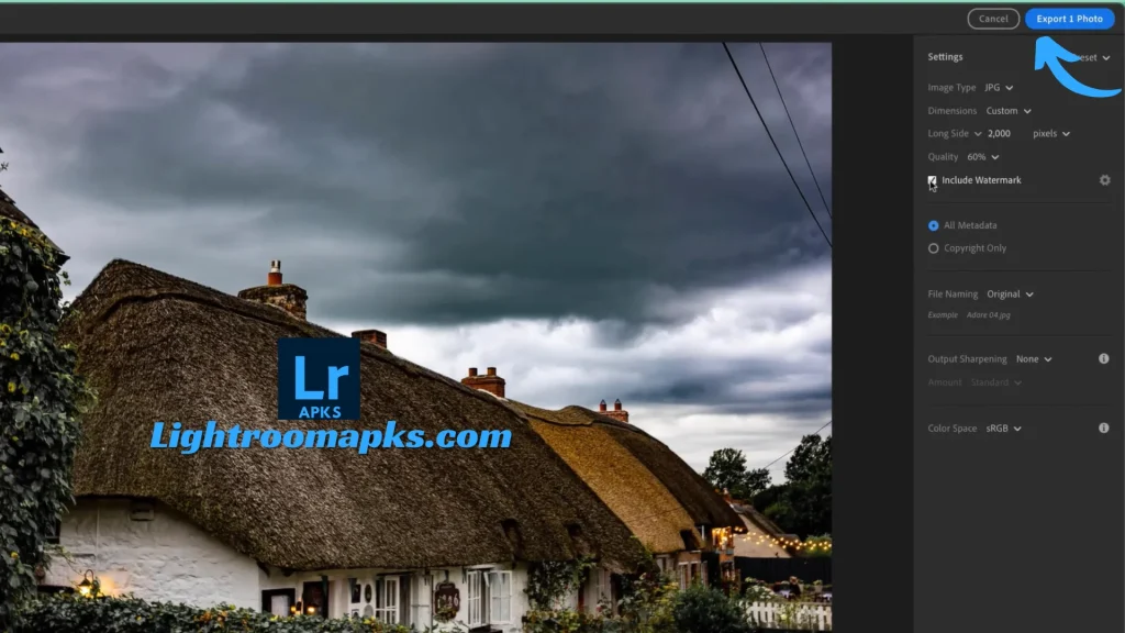 How to Create and Add Watermark in Adobe Lightroom 2024 [Android, iOS, PC] 3
