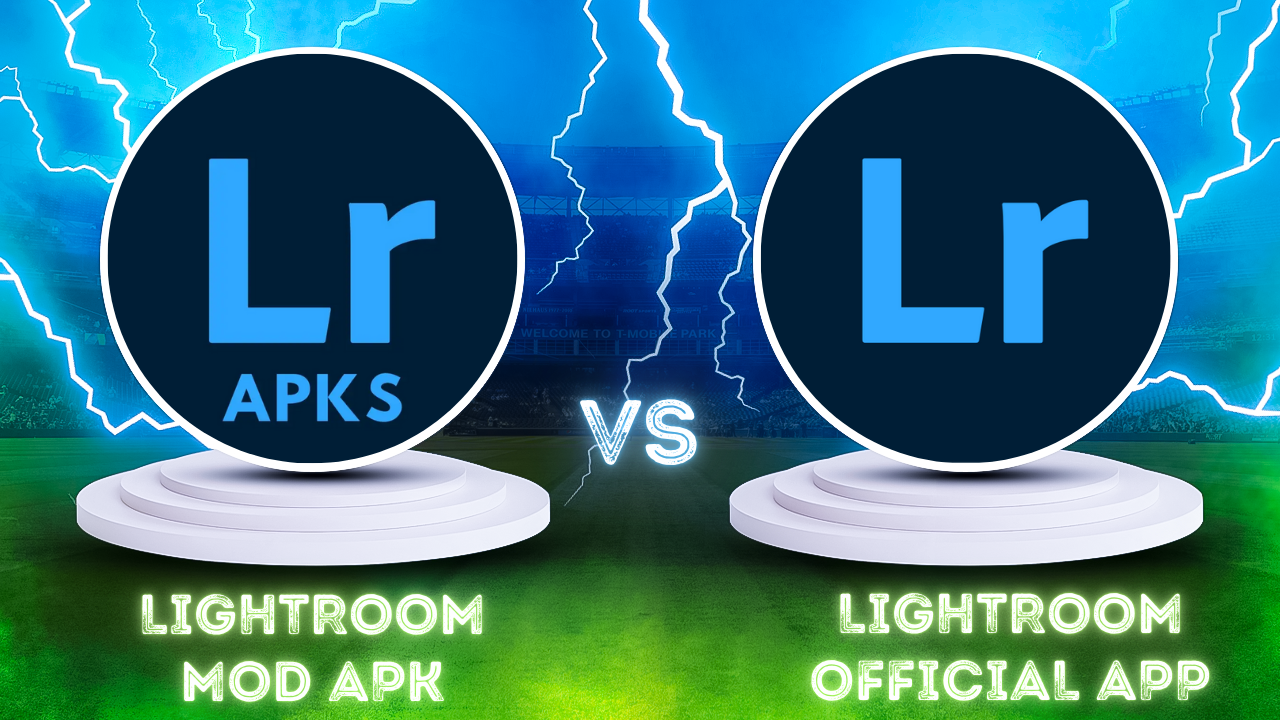 Lightroom MOD APK VS Lightroom Official App